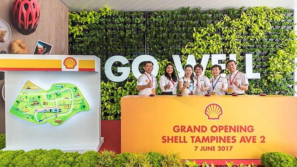 Shell Singapore debuts with new Tampines Ave 2 station.
