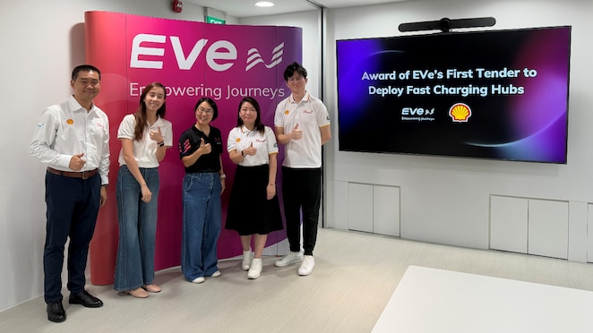 Award of Eve’s first tender to deploy fast charging hubs in HDB towns