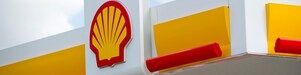 Shell service station and Shell logo