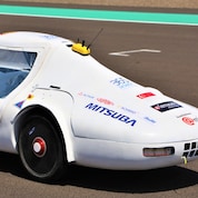 Making its lap at the circuit in Lombok is Eco Flash from Temasek Polytechnic