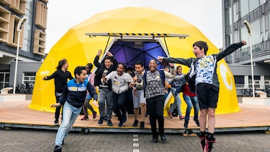 Kindergarten in the Donglian resettlement village