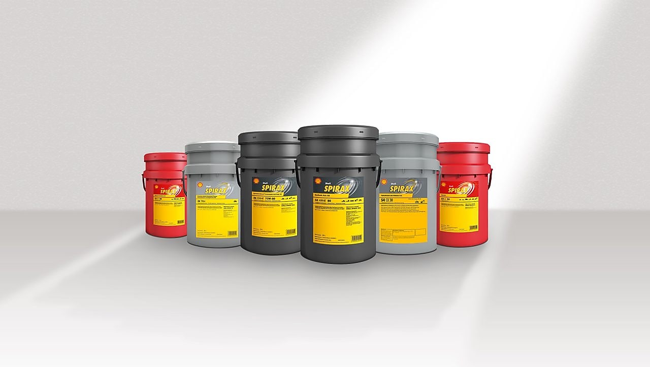 Shell Spirax diesel range of packages