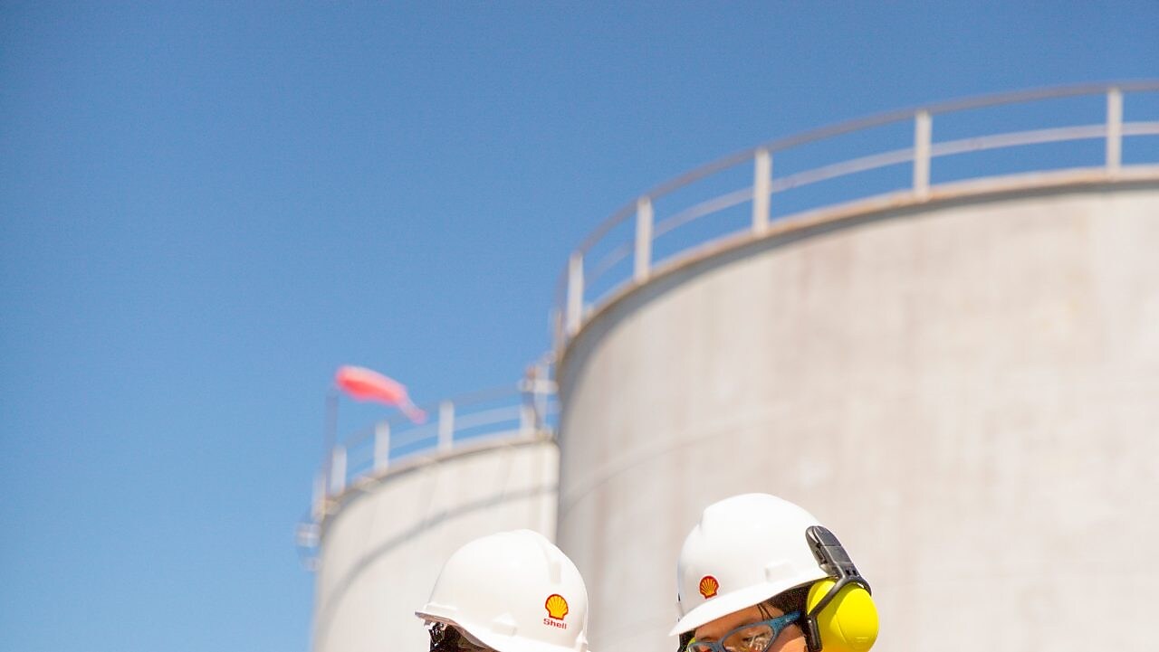 worker in hard hat on site