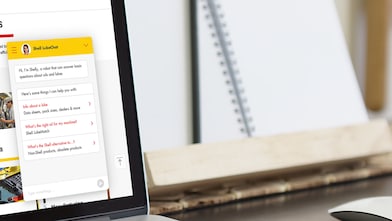 key features displayed on a laptop screen