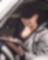 smiling women in car