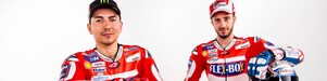Andrea Dovizioso and Jorge Lorenzo