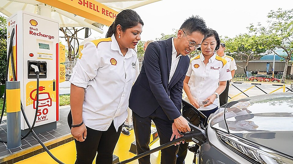 Shell Recharge for Electric Vehicles