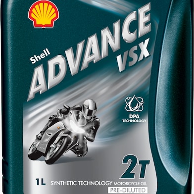 Packshot of Shell Advance VSX 2