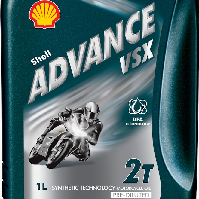 Packshot of Shell Advance VSX 2