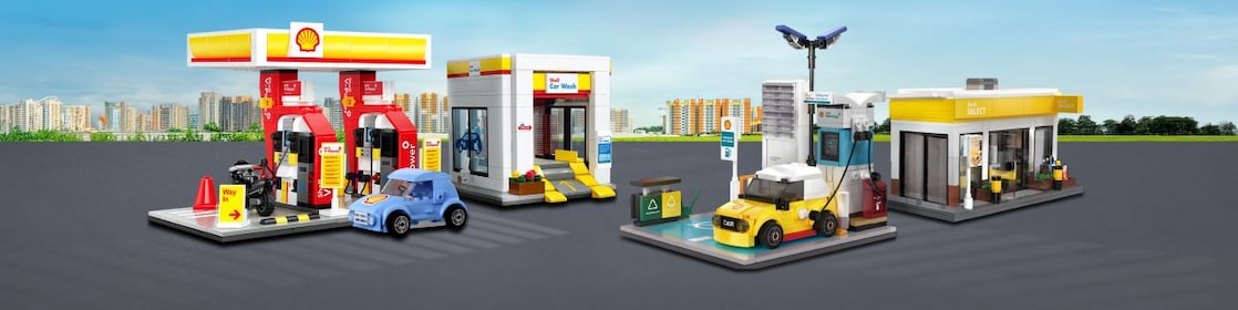Exclusive Shell Bricks Set