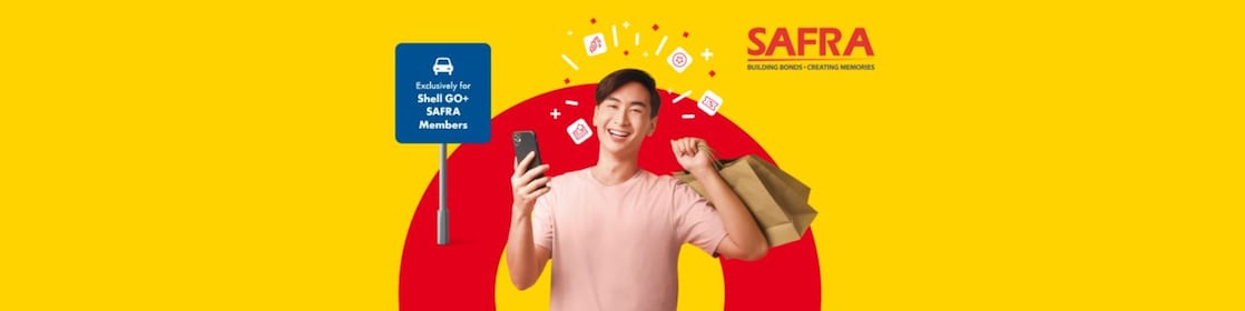 Exclusively for shell go plus safra members